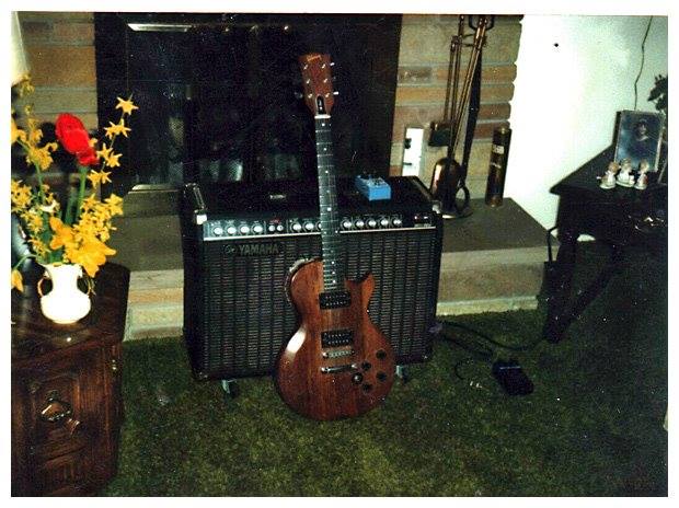 Gibson the Paul in livingroom